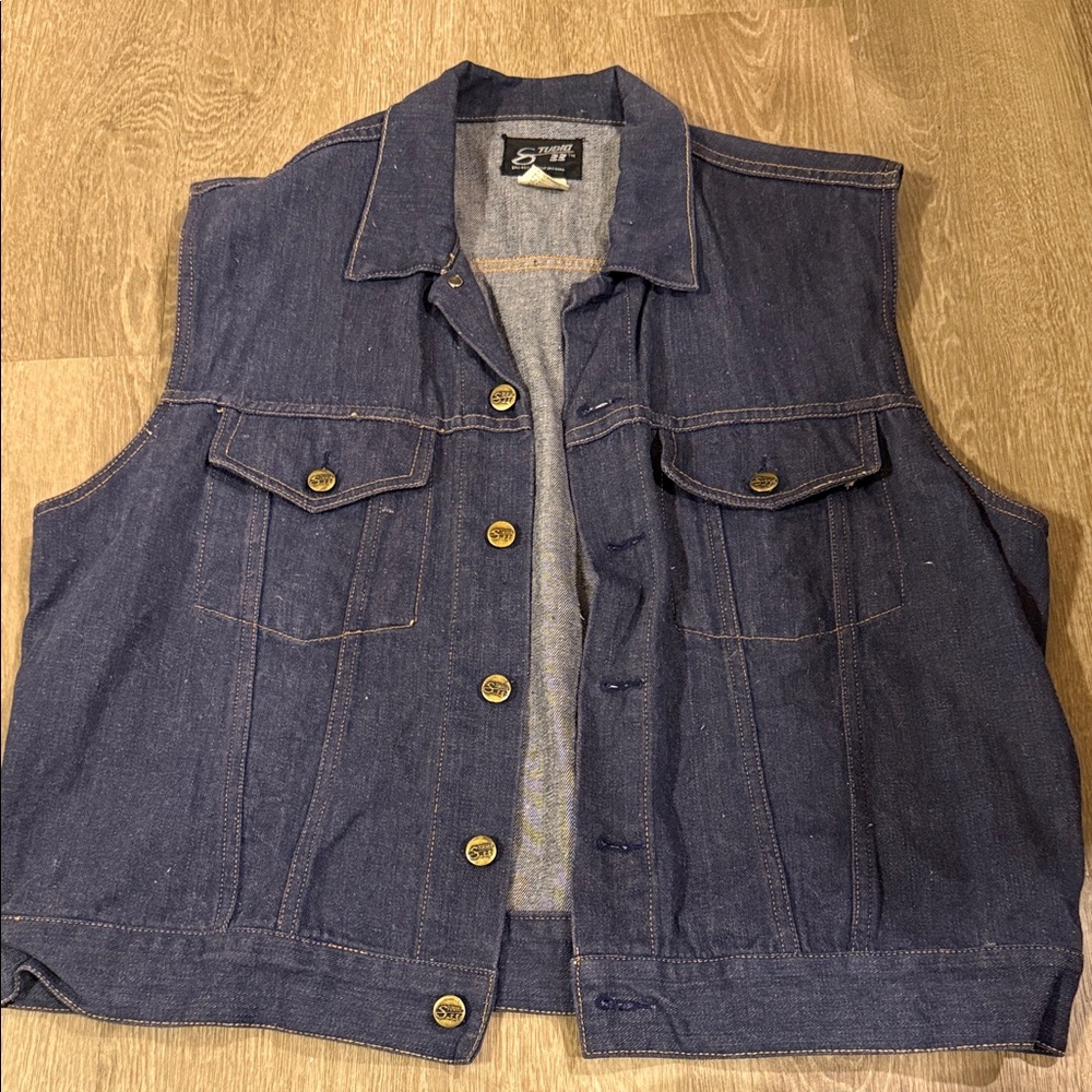 Vintage Studio 33 Denim Vest